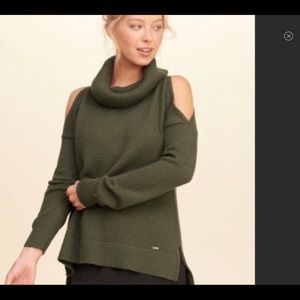 Hollister Cold Shoulder Sweater
